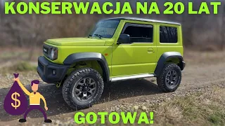 KONSERWACJA nowego Suzuki Jimny GOTOWA!  | Ile to kosztowało ??? (CZ.4)