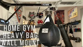 DIY Heavy Bag Wall Mount - Prolast Wrecking Ball - Title Deluxe Heavy Bag Wall Mount