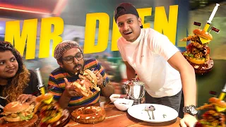 Burger Challenge at Mr.Deen 🍔