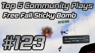 GTA Online Top 5 Community Plays #123: Free Fall Sticky Bomb