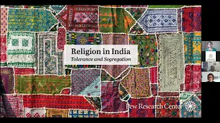 Religion in India  Discussion of Pew Research Center Survey