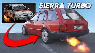 Metió un motor de RALLYS ¿300cv? en un FORD ESCORT de los 80''