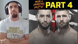 MMA Pros Pick ✅ Jiri Prochazka vs. Dominick Reyes - Part 4 👊 UFC Vegas 25