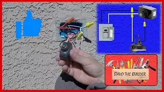 Como Instalar una Fotocelda o Fotosensor para una luz - Photocell Installation