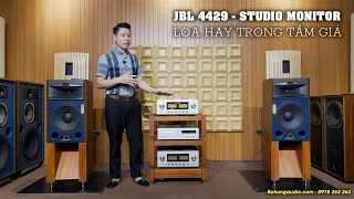 GIÁ TẦM NÀY TỐT QUÁ TIẾT KIỆM 5TR - Loa JBL 4429 Studio Monitor đẹp xuất sắc - JBL 4429 like new