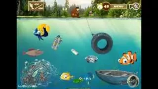 [HD] Masha and The Bear Go Fishing Game Маша и Медведь Ловись рыбка Masha i Medved - 3D Game Movie