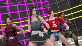 [MMD Resident Evil] Say So - Jill Valentine, Ada Wong, Claire Redfield, Rebecca Chambers, Sheva