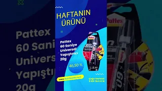 Pattex 60 Saniye Universal Yapıştırıcı 20g