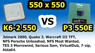 AMD K6 vs Pentium III