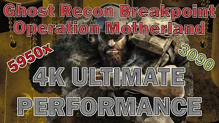 Ubisoft Ghost Recon Breakpoint Operation Motherland PC 4k Benchmarks | 5950x & 3090