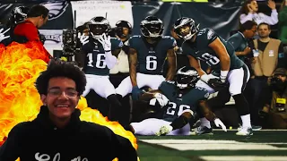 EAGLES MADE ME HAPPY!!! COWBOYS VS. EAGLES NFL FULL GAME HIGHLIGHTS REACTION!!!