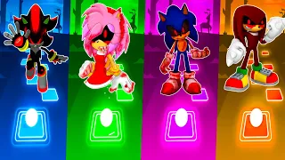 Shadow EXE - Amy EXE - Sonic EXE - Knuckles EXE | Tiles Hop