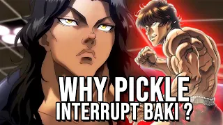 Why Did Pickle Interrupt Baki's Fight with Yujiro?