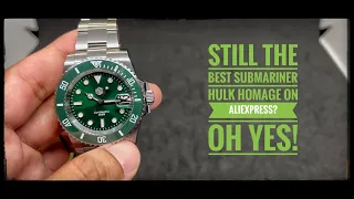 WATCH before you BUY on AliExpress sales 28th March 2022: San Martin SN013 V3 Submariner Hulk