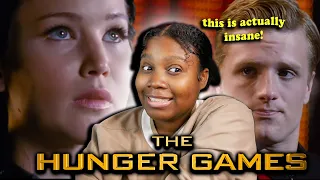 I WATCHED **THE HUNGER GAMES** and it was WILD!!! (reaction)