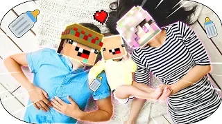 ¡MI NOVIA Y YO TENEMOS UN HIJO! 🍼💘 ¡AMOR EN MINECRAFT! 💑