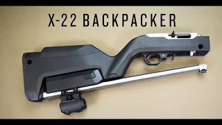 Ruger X22 Survival Rifle - THE BACKPACKER 10-22 by Magpul