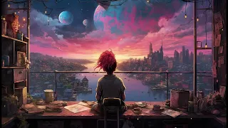 LoFi Cosmic Clouds 🌙 Beats to Relax/Study/Work