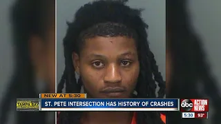 St. Pete man hits, kills 70-year-old pedestrian after running red light, police say