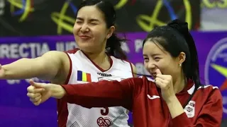 Lee Dayeong 이다영 and Pornpun Guedpard พรพรรณ เกิดปราชญ์ #volleyball #volleyballplayer