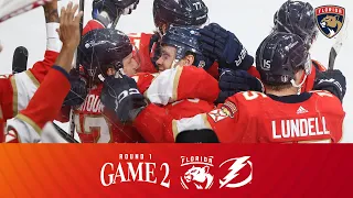 Panthers vs Lightning | Game 2 Highlights | 4.23.24