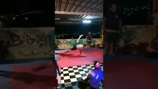 Powermove resistência Bboy Banana