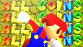 Collecting EVERY COIN in Super Mario 64