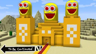 Realistic MINION.EXE TEMPLE from MINIONS in MINECRAFT ! Multi Trap Temple - Movie Gameplay