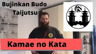 Bujinkan Basics, Kamae no Kata, Bujinkan Budo Taijutsu,