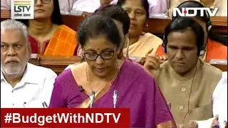 Budget 2019: Nirmala Sitharaman Presents 1st Budget Of Modi 2.0 Government