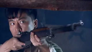 500 Japs surround a young man on the mountain, but he’s the Gun King with a hundred percent accuracy