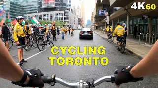 Rainy Cycling Adventure to Toronto's Closed CNE Grounds (July 11, 2021)