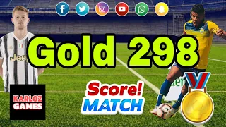 Score! Match .- Gold 298 🏅⚽️🎮