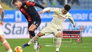 Highlights | Genoa-Milan