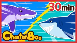 💥Who is Stronger? | Dinosaur songs for Kids | Nursery rhymes | Kids song #Cheetahboo