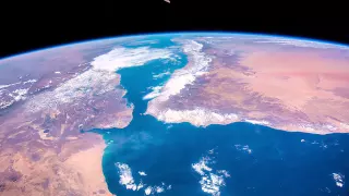 ISS Timelapse - Horn of Africa, Gulf of Aden, Dubai [CAM1] (14 Febbraio 2015)