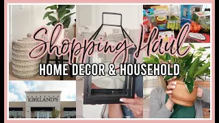 HOME DECOR & HOUSEHOLD SHOPPING HAUL 2021 | TARGET, KIRKLANDS, HOMEGOODS, & COSTCO