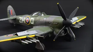 Airfix Hawker Typhoon Ib | 1/72 Scale Plastic Model Kit | Full Build & Review