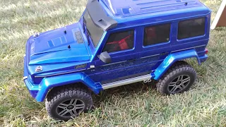 Full Review Of My Traxxas TRX4 G500 (Rare Color Metallic Blue)
