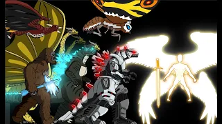 All Titanus in Godzilla vs SCP 001 Gate Guardian Animation .