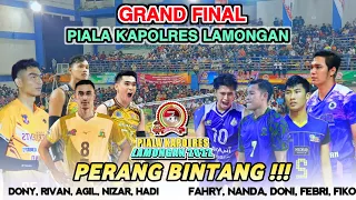 FINAL MEMUKAU DIDUNIA❗️RIVAN,DONY,NIZAR VS FAHRY,NANDA,FIKO - KAPOLRES LAMONGAN CUP 2022 VOLLEYBALL