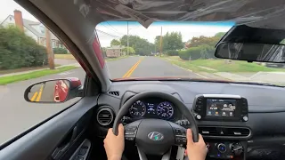 2021 Hyundai Kona POV test drive and impressions