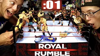 WWE Royal Rumble 2024 Action Figure 30 MAN Match!