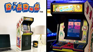 We made a Dig Dug Mini Arcade Cabinet