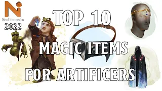 Top 10 Magic Items For Artificers in D&D 5e! | Nerd Immersion