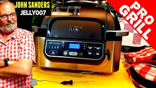 How to cook STEAK on INDOOR GRILL & First Look NINJA FOODI PRO GRILL w/ probe | NEW YORK STRIP