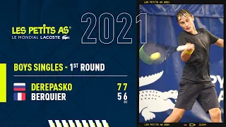 Les Petits As 2021 | Boys 1st Round | Alexis Berquier vs. Timofei Derepasko