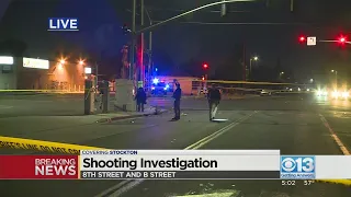 Investigation underway following an overnight shooting in Stockton