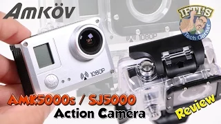 Amkov AMK5000s Action Camera + Sample Footage : REVIEW