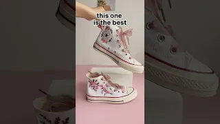 Embroidery converse!!! I love them all ✌🏻